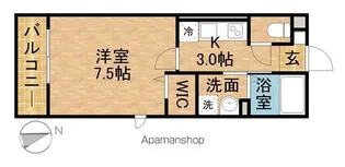 D−HILLS山下【3階】の間取り