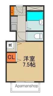 レアル守口【2階】の間取り