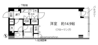 シャルム内神田【6階】の間取り