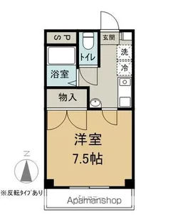 クレールTATETSU【1階】の間取り