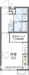 レオパレスSEIRINⅢ【210号室】の間取り