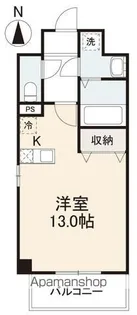 TILLEUL【601号室】の間取り