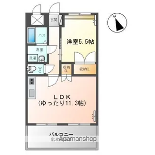 ルーエンハイム北原【2階】の間取り