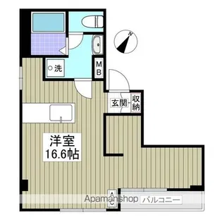 FLAT474ビル【3階】の間取り