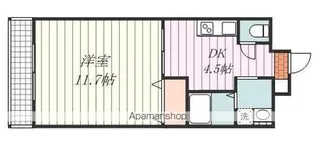 パラドールⅢ【302号室】の間取り