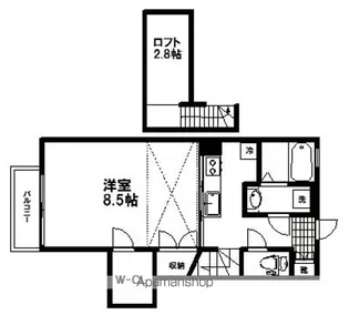 エスポワール・シャトー愛子Ⅴ【2階】の間取り