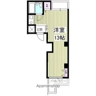 ラフィネ新栄【6011号室】の間取り