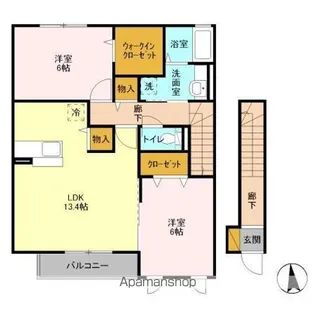 グレイスヒル【2階】の間取り