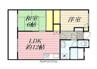 レジデンス安戸【4階】の間取り