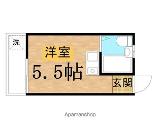 グリーンハイツ5【1階】の間取り