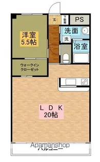 コムセソワ【3階】の間取り