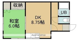 コーポ槇【201号室】の間取り