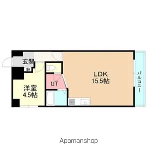 共栄パレス【301号室】の間取り