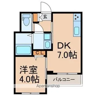 BRILLER PLUME(ブリエ プリュム)【1階】の間取り