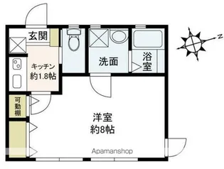 スプリーナ保土ヶ谷【1階】の間取り