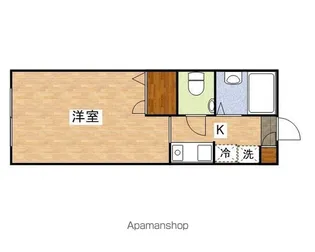 ベルハイム【1階】の間取り