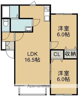 ニートハウスB【1階】の間取り