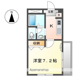 ライラック【2階】の間取り