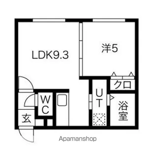 Riviere医大前(リヴィエールイダイマエ)【1階】の間取り