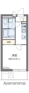 クレイノ南品川ハイツⅢ【2階】の間取り