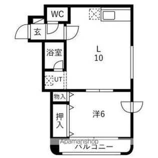 メゾンドジャパン【3階】の間取り