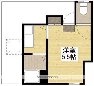下林アパートA【1階】の間取り