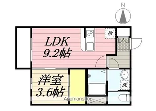 SOL VINO小田井(ソルビーノオタイ)【2階】の間取り
