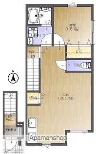 クレインハイツ【2階】の間取り
