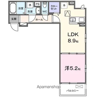 アルバルーチェ【1階】の間取り
