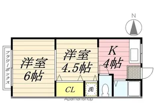 ジェーコーポ【2階】の間取り