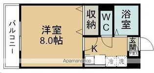 ラフォーレ台原【202号室】の間取り