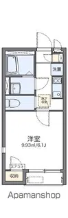 レオネクストリヴェール長田【106号室】の間取り