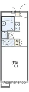 レオパレスSOCATA【1階】の間取り