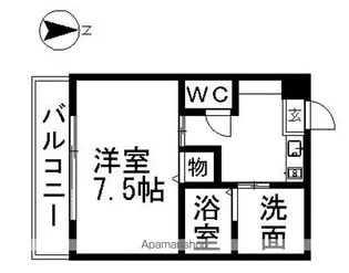 ANNEX・IZUMI【5階】の間取り