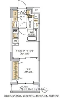 リビオメゾン湯島【3階】の間取り