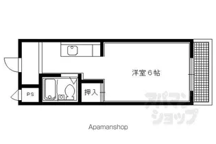 コルザ河村【503号室】の間取り