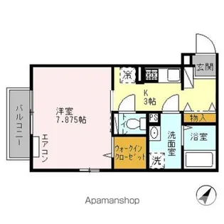 エスペランサ【3階】の間取り