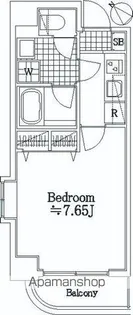 グリフィン横浜・サザンフォート【3階】の間取り