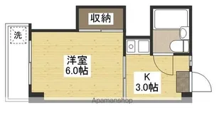 第3KSNビル【3階】の間取り