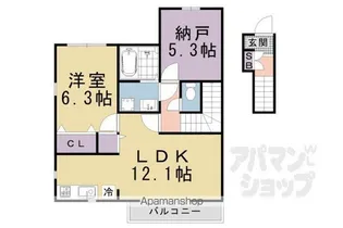 ARKS24(アークス24)【2階】の間取り