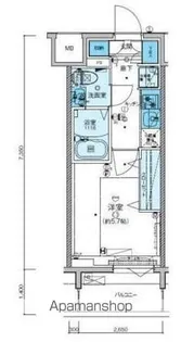 リヴシティ横濱新川町弐番館【7階】の間取り
