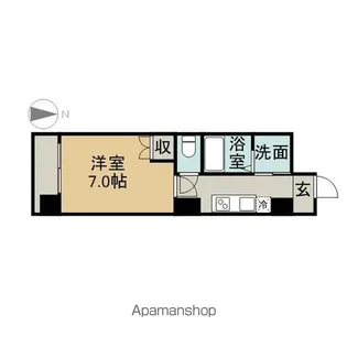 カーサ・トダ【1階】の間取り