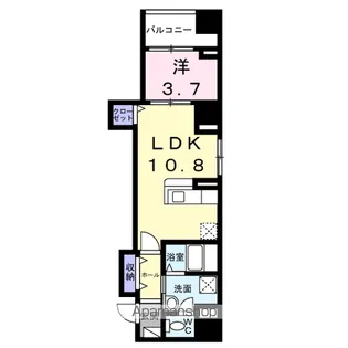 ベル・フルール【3階】の間取り