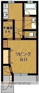 プランドール福居B棟【101号室】の間取り