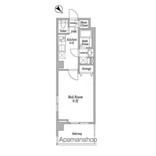 SHOWN HATSUDAI Ⅱ【5階】の間取り