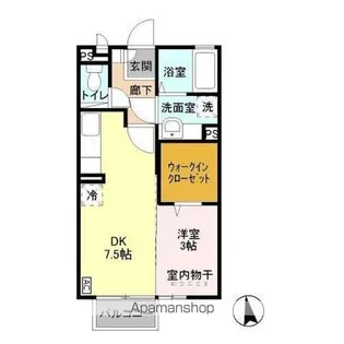 豊田 弐番館【2階】の間取り