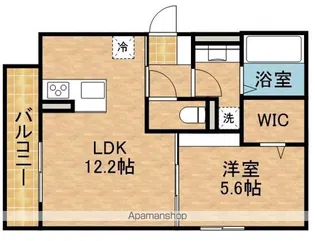 D−HILLS天王【1階】の間取り