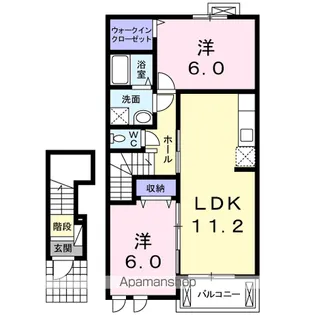 ルーナ【2階】の間取り