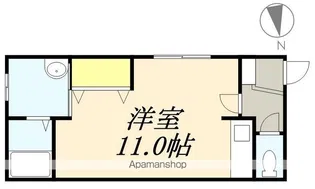 メゾン・ド・シオミ【2階】の間取り