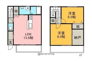 クレイス【D号室】の間取り